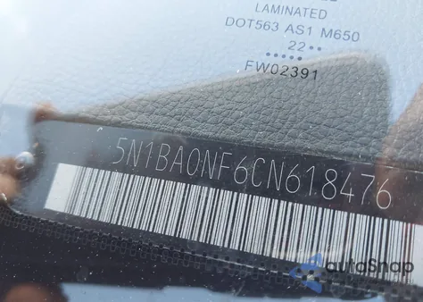 2012 Nissan Armada Platinum z USA, uszkodzony, nr VIN 5N1BA0NF6CN618476